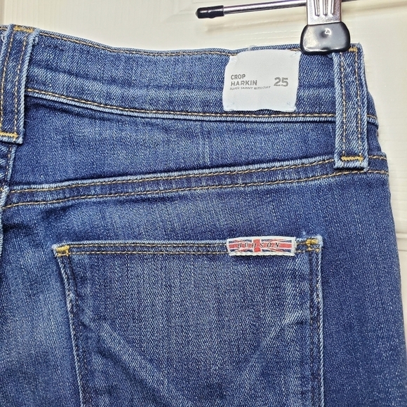 Hudson Harkin Super Skinny with Cuff Crop Jeans Sz 25 - Picture 7 of 10